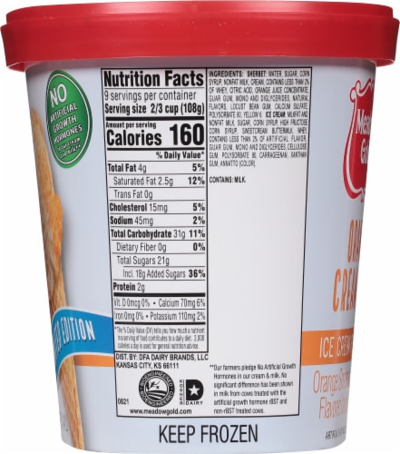 Meadow Gold® Banana Split Ice Cream Perspective: left