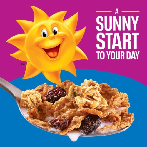 Kellogg's® Raisin Bran Crunch Cereal Perspective: left