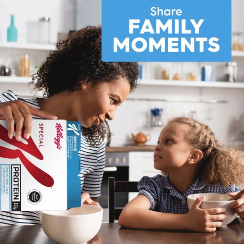 Kellogg's® Special K Protein Original Multi-Grain Touch of Cinnamon 12.9oz Cereal Perspective: left