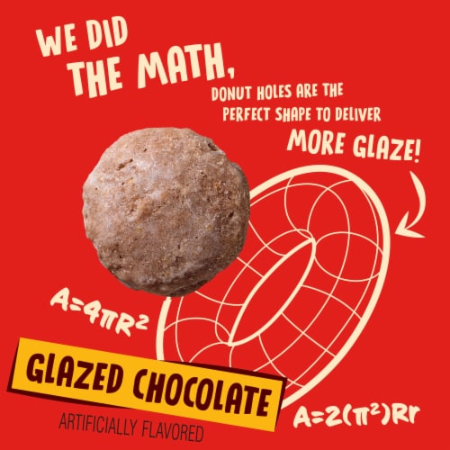Kellogg's® Krave Glazed Donut Holes Glazed Chocolate Cereal Perspective: left