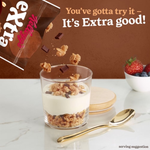 Kellogg's® Extra Chocolate Chunk Granola Perspective: left