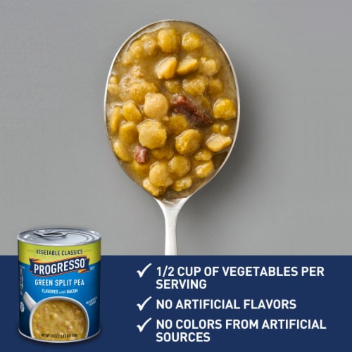Progresso Vegetable Classic Green Split Pea Canned Soup Perspective: left