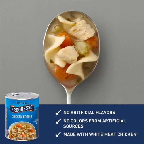 Progresso Traditional Chicken Noodle Soup Perspective: left