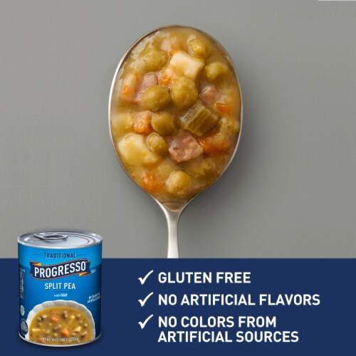 Progresso Traditional Split Pea With Ham Canned Soup Perspective: left