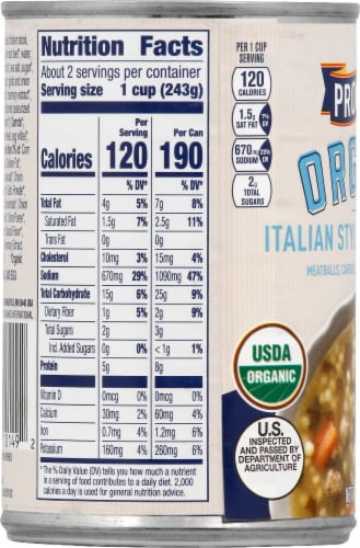 Progresso™ Organic Italian Style Wedding Soup Perspective: left