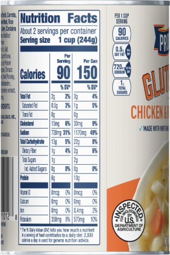 Progresso Gluten Free Chicken & Rice Noodle Soup, 14 oz - Fry's