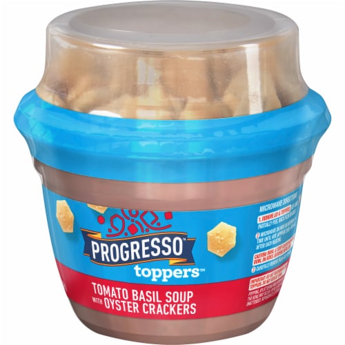 Progresso™ Toppers™ Tomato Basil Soup Perspective: left