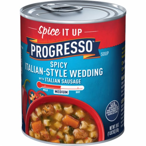Progresso Spicy Italian Style Wedding Soup Perspective: left