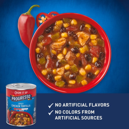 Progresso™ Spicy Chicken Tortilla Soup Perspective: left