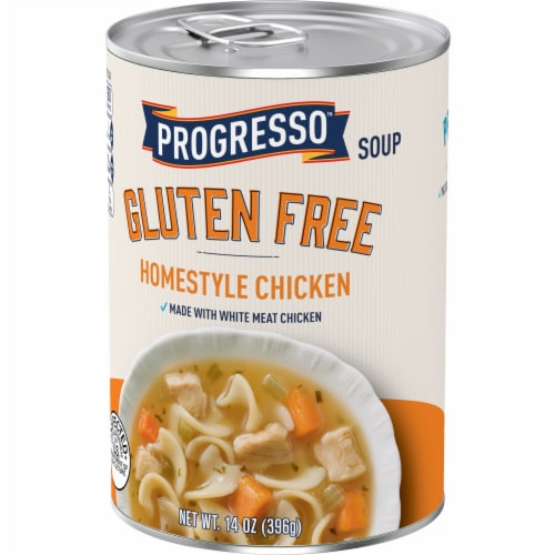 Progresso Gluten Free Homestyle Chicken Soup Perspective: left