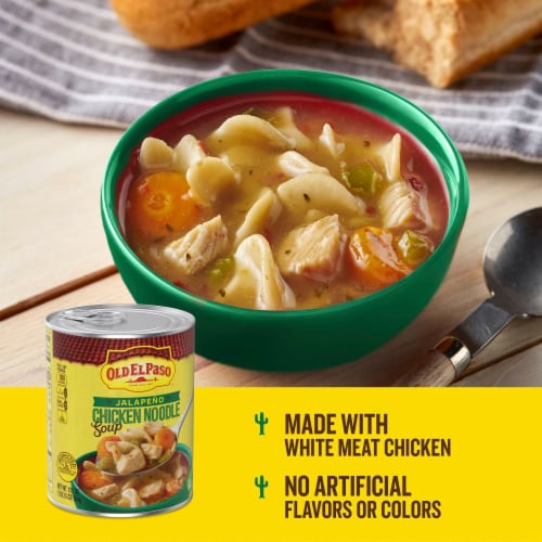 Old El Paso Jalapeno Chicken Noodle Soup Perspective: left