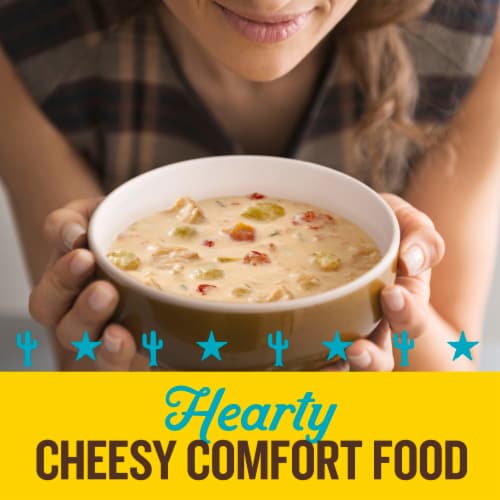 Old El Paso Chicken Cheese Enchilada-Style Canned Soup Perspective: left