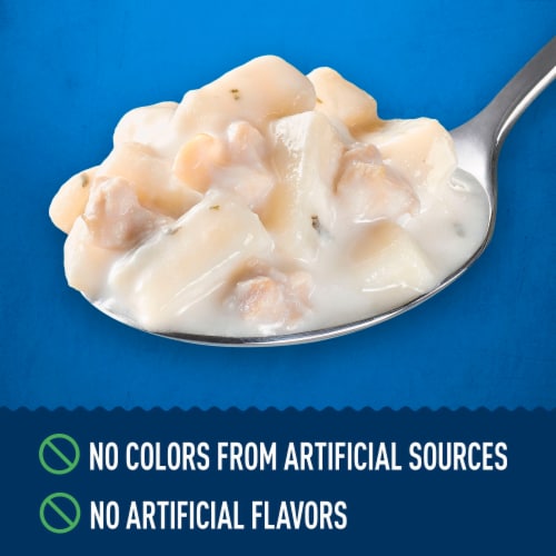Progresso Reduced Sodium New England Clam Chowder Canned Soup Perspective: left