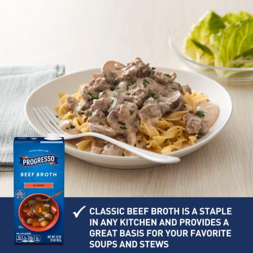 Progresso Gluten Free Classic Beef Broth Perspective: left