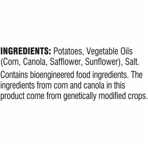 Krunchers!® Kettle Cooked Potato Chips, Original Chips, 8.5 Oz Bag Perspective: left