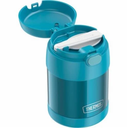 Thermos® FUNtainer® Stainless Steel Food Jar - Teal Perspective: left