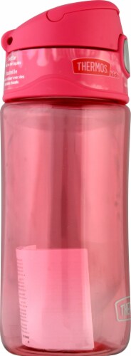 Thermos Plastic Spout Lid Hydration Bottle - Raspberry Perspective: left