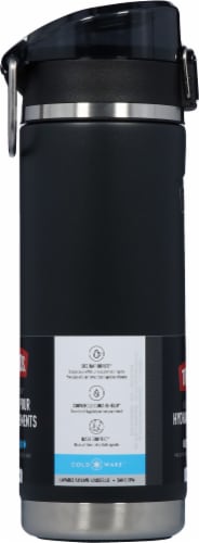Thermos® Icon™ Series Stainless Steel Cold Cup Granite Water Bottle Perspective: left