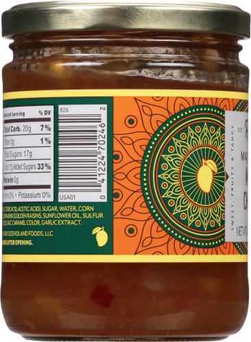Roland® Organic Major Grey's Mango Chutney Perspective: left