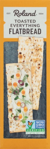 Roland Toasted Everything Flatbread Perspective: left