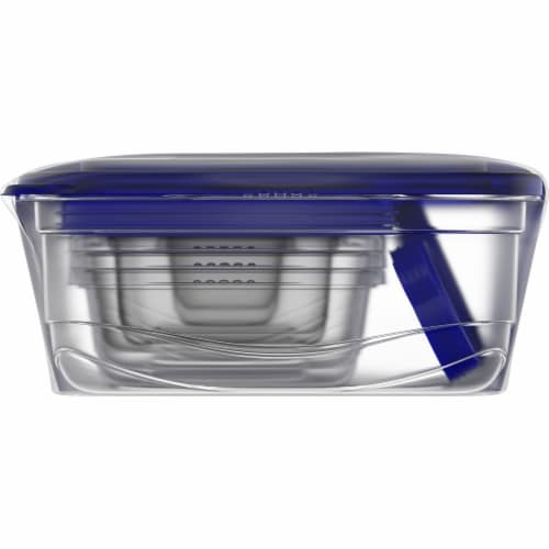 Kroger® Seal n' Lock Container Variety Pack Set - Clear/Blue Perspective: left