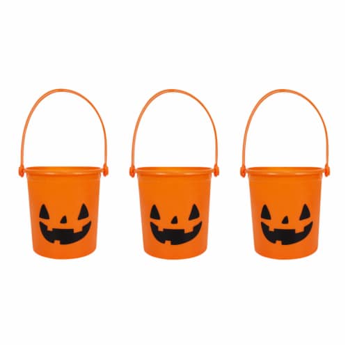 Holiday Home™ Mini Buckets - Orange Perspective: left