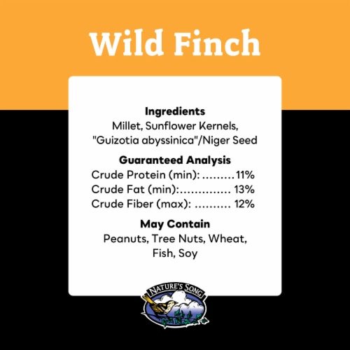 Nature's Song® Wild Finch Seed Perspective: left