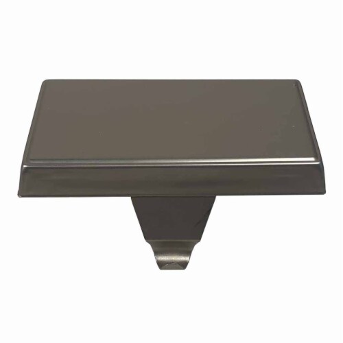 Holiday Home® Matte Silver Platform Christmas Stocking Holders Perspective: left
