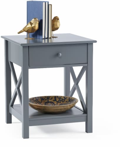 EL2 by Everyday Living X Frame Gray End Table 20 x 24 in Fred Meyer