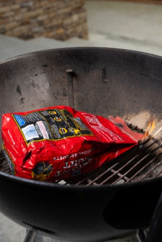 Kroger® Ridged Instant Light Charcoal Briquets 3.1 LB Perspective: left