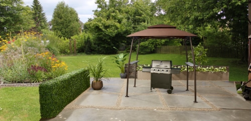 HD Designs Outdoors Grill Gazebo Perspective: left