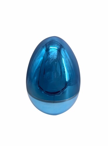 Holiday Home Metallic Egg - Ombre Blue Perspective: left