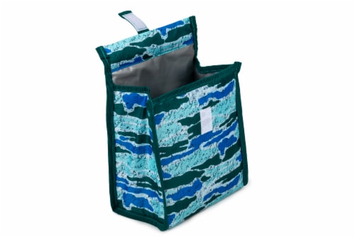 Everyday Living Camo Lunch Sack Perspective: left