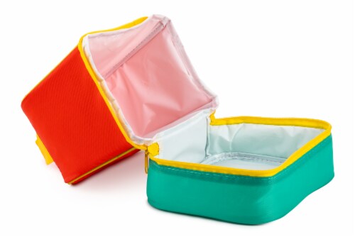 Everyday Living Colorblock Lunch Box - Orange Perspective: left