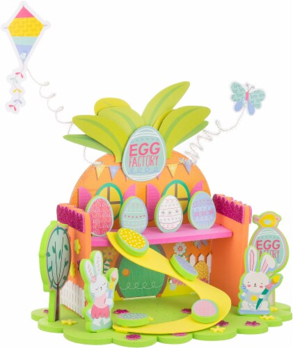 Holiday Home® 3D Foam Egg House Kit Perspective: left