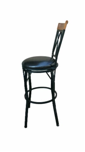 HD Designs Willamette Adjustable Metal Stool Perspective: left