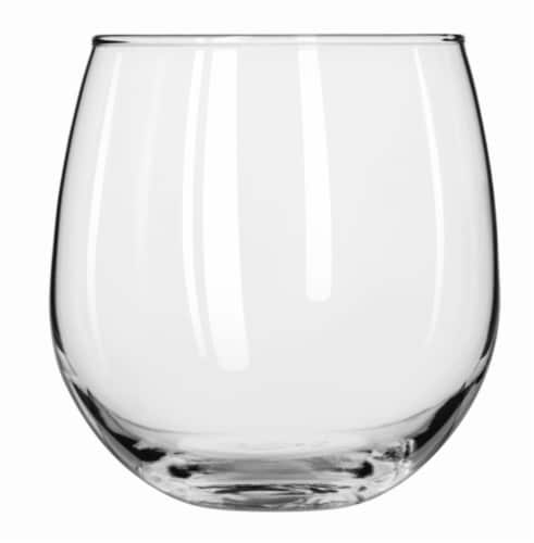 Dash of That™ Vina Stemless Red Wine Glasses - Clear Perspective: left