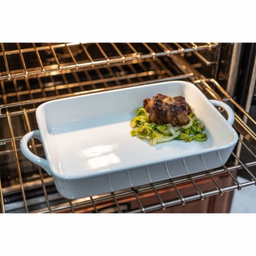 Dash of That 17 Inch Rectangle Baker with Oversized Handles Perspective: left