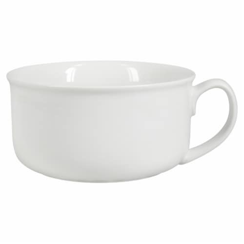 Dash of That™ Soup Bowl with Handle - White Perspective: left