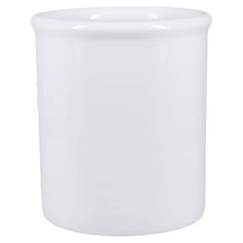 Dash of That™ Fremont Embossed Utensil Holder - White Perspective: left