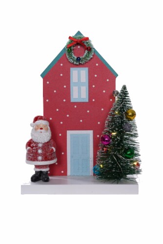 Holiday Home Christmas House Decor Assortment Perspective: left