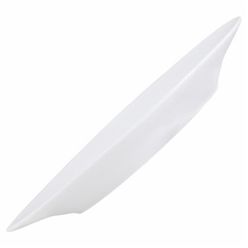 Dash of That™ Sellwood Rimmed Salad Plate - White Perspective: left
