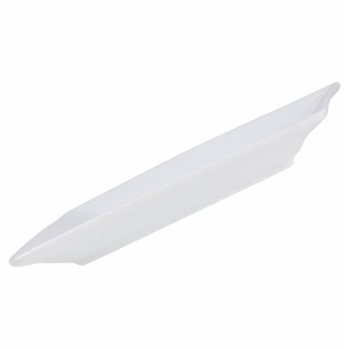 Dash of That™ St John Square Rimmed Plate - White Perspective: left