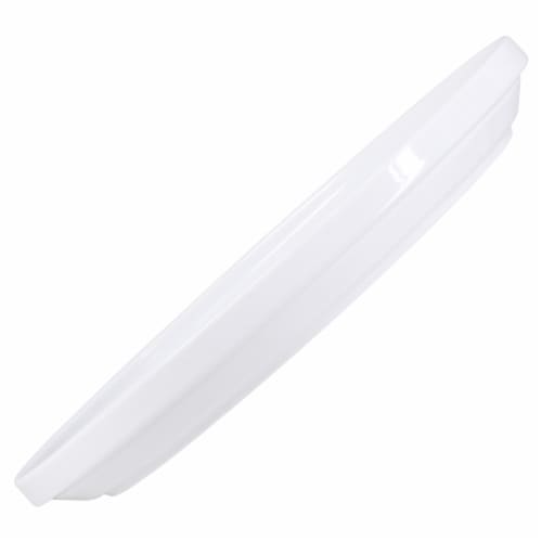 Dash of That™ Strato Stack Salad Plate - White Perspective: left