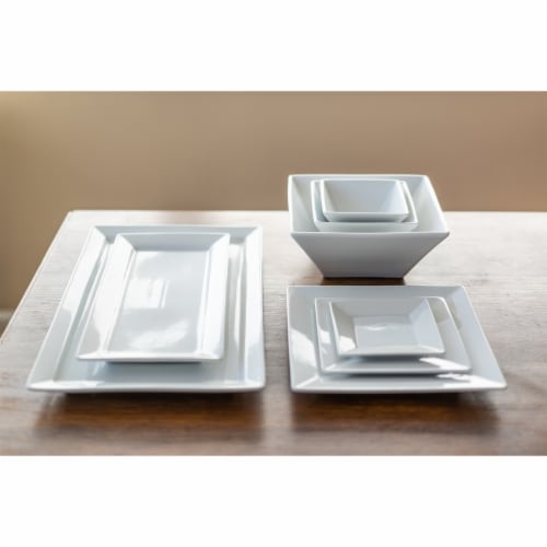 Dash of That St John Serving Platter - White Perspective: left