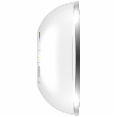 Kroger® Elevated Elegance Heavyweight Plastic Serving Bowl - Clear Perspective: left