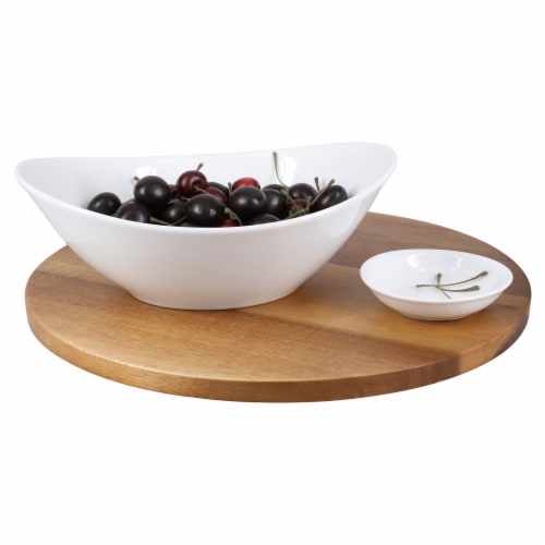 Dash of That™ Contessa Bowl - White Perspective: left