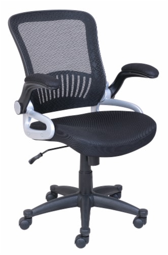 HD Designs Soho Mesh Black Silver Manager Chair 1 ct Fred Meyer