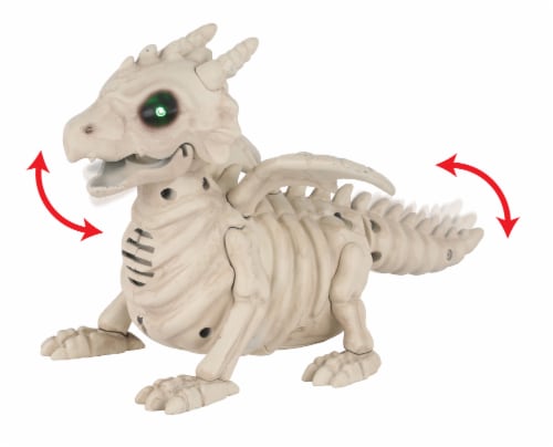 Holiday Home Mini Dragon Skeleton Perspective: left
