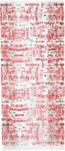 Holiday Home™ Holiday Greetings Treat Bags Perspective: left